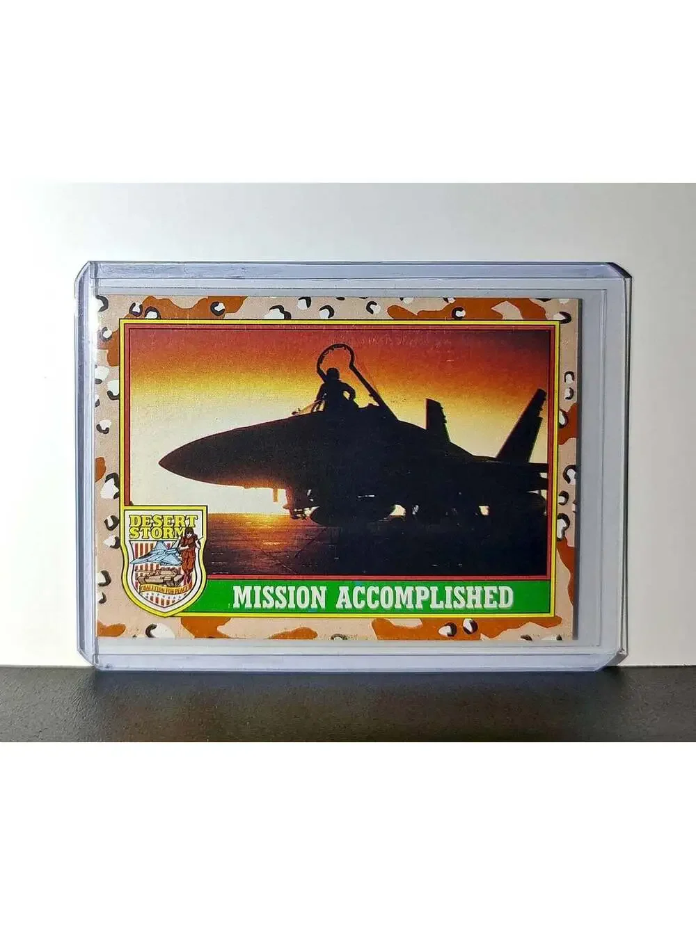 Mission Accomplished 1991 Topps Desert Storm #82 Card